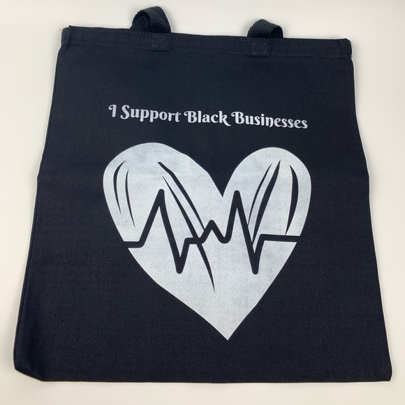 “Black Business” Tote Bag - Picture 1 of 10
